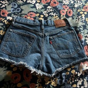 Levi's Classic Blue Jean Shorts